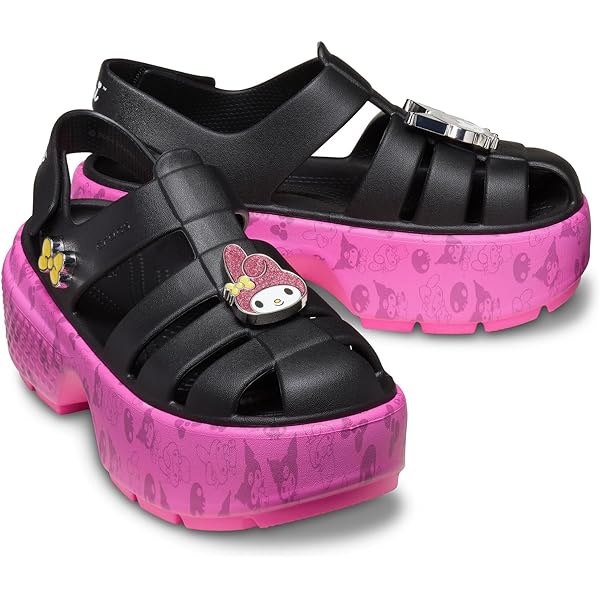 新品 Hello Kitty × Crocs Stomp Slide 23cm Hello Kitty x Crocs Adult Stomp Slide