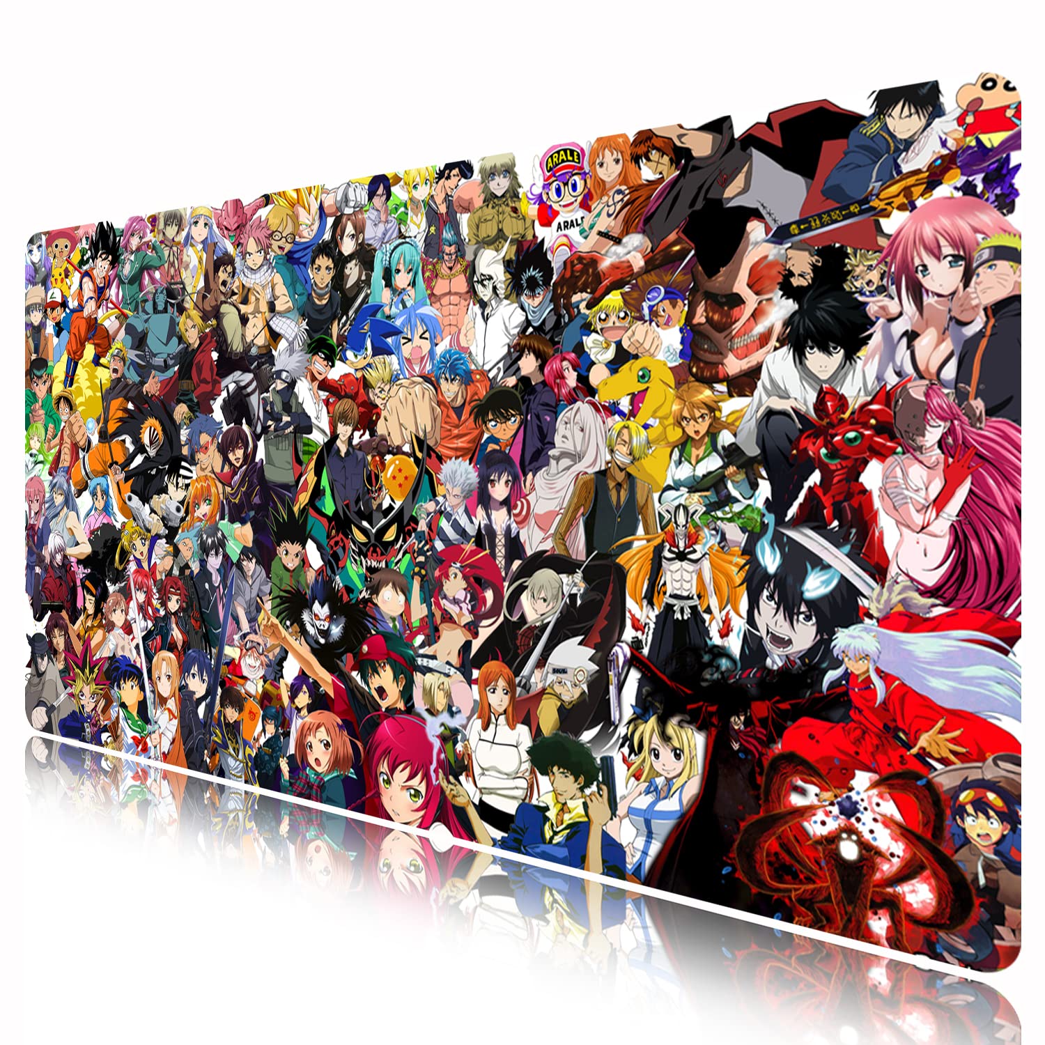 KINPLE Extended Large Gaming Mouse Pad, Full Desk