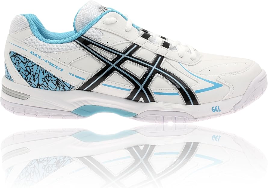 asics gel pivot netball trainers
