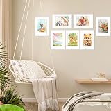 WSICSE 20 Pack White A4 Picture Mounts 8x6 inch Inner 7.9x5.9 Frame Mats view 6