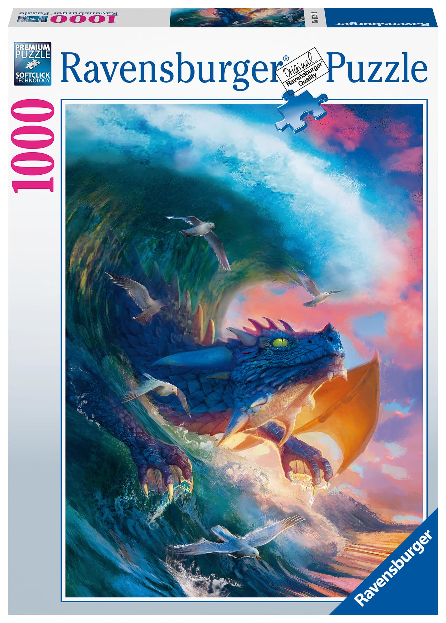 Ravensburger Dragon Race 1000 Piece Jigsaw Puzzle for Adults and Kids Age 12 Years Up