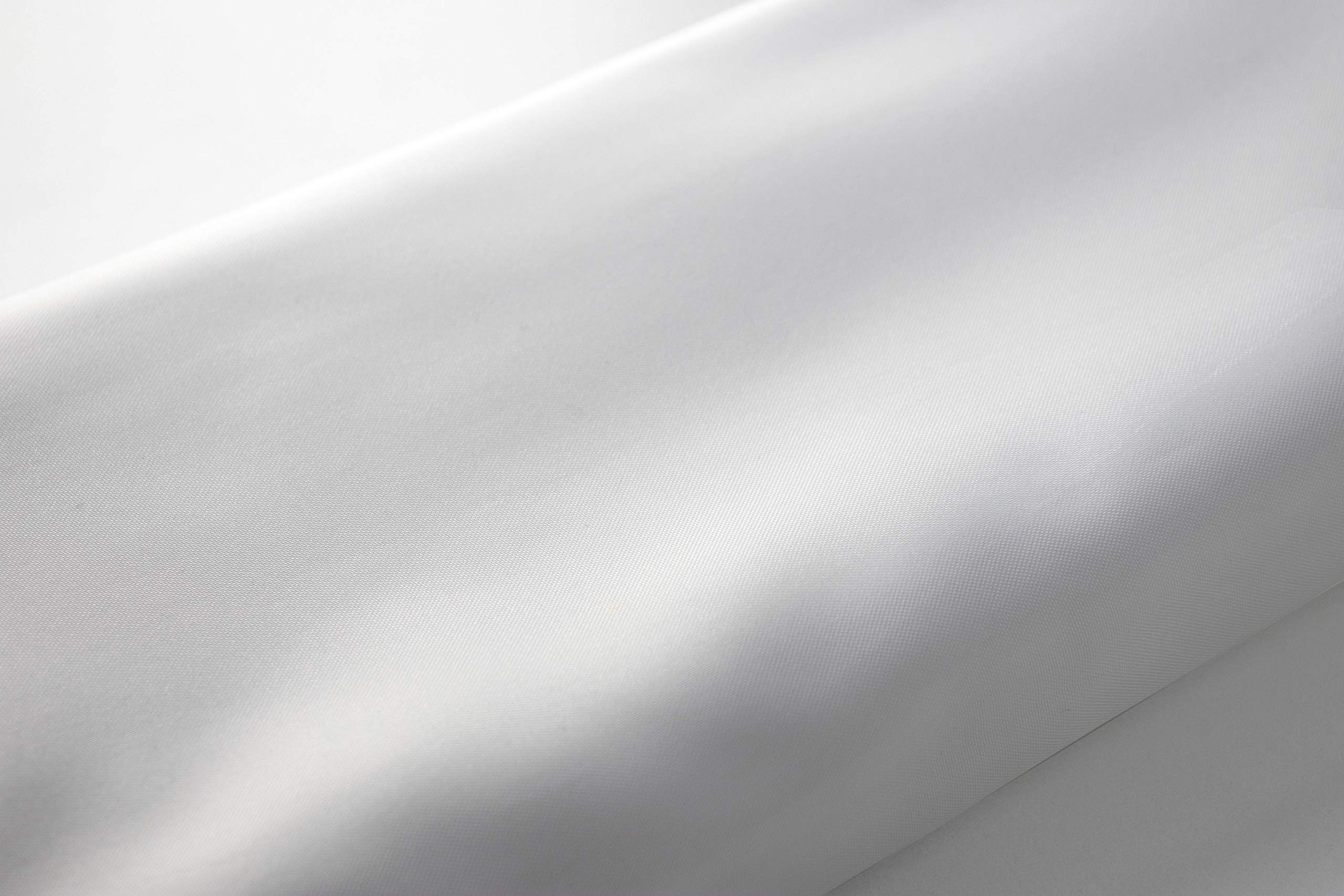 WG WHITE ANTI-BACTERIAL FABRIC SHOWER EXTRA LONG AND EXTRA WIDE AND EXTRA SHORT CURTAIN WITH WEIGHTED HEM - VARIOUS SIZES - MACHINE WASHABLE (295 CM WIDE X 200 CM LONG)