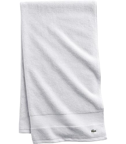 Amazon.com: Lacoste Logo Bath Towel, 100% Cotton, 650 GSM, 30