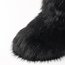 Valpeak Snow Boots for Women 2023 Furry Boots