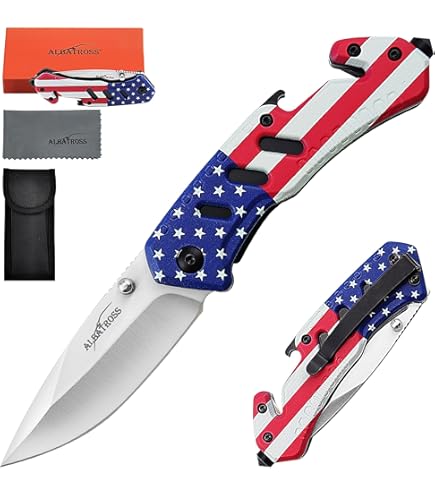 Amazon.com: SZCO 8.25” American Eagle Titanium Finished Handled