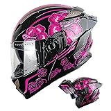 1Storm Motorcycle Modular Full Face Helmet DOT