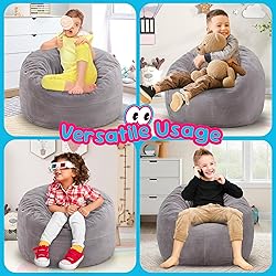 Hobestluk Bean Bag Chairs 2.5FT Bean Bag Chair with