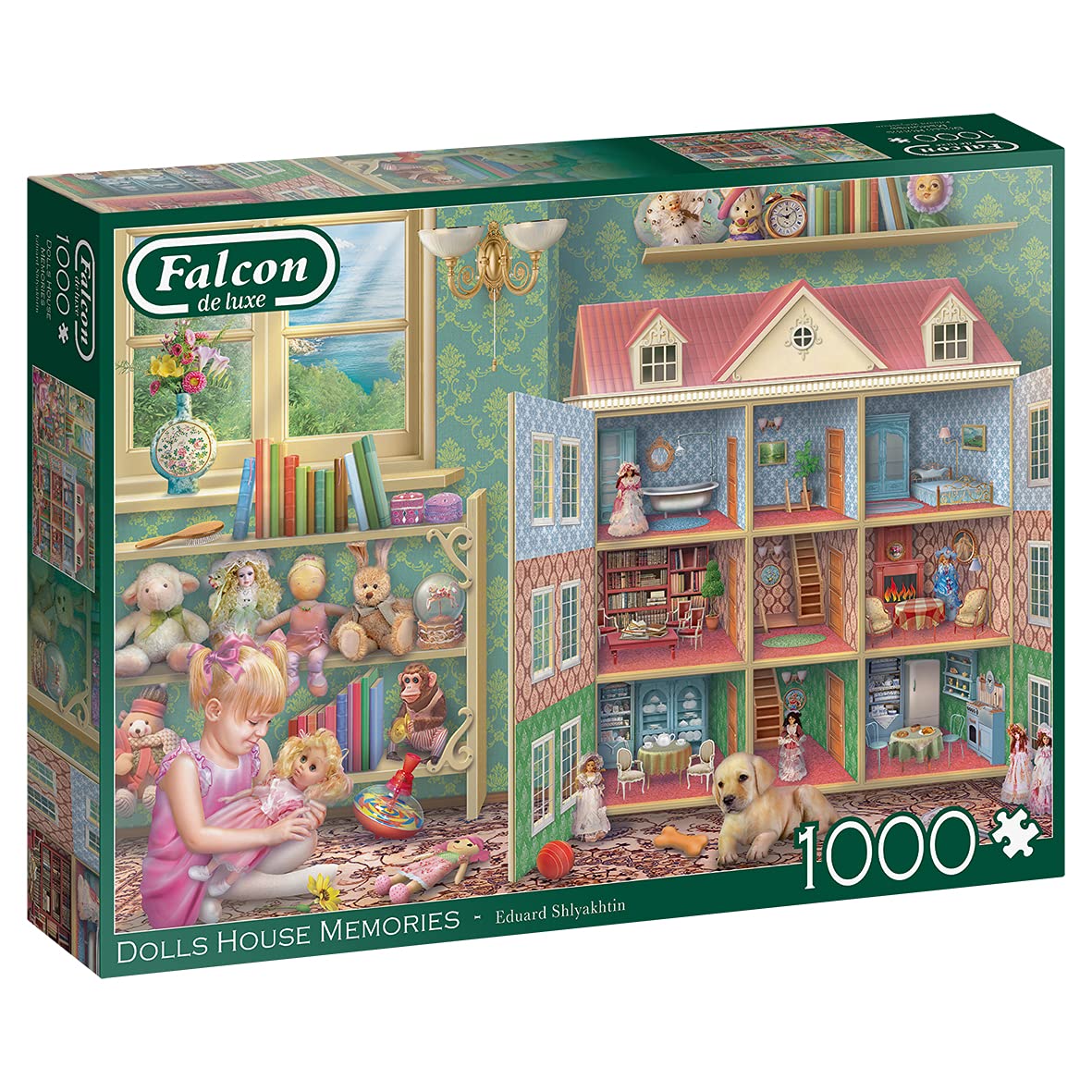Jumbo, Falcon de luxe - Dolls House Memories, Jigsaw Puzzles for Adults, 1,000 piece