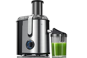 SiFENE Juicer Machine, 3.2" Big Mouth, 1000W Powerful Juicer Extractor Maker for Whole Fruits and Vegetables, BPA-Free Stainless Steel, Easy to Clean