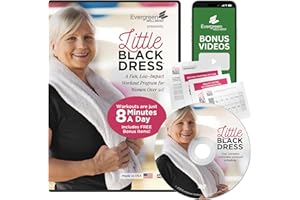 Senior Exercise DVD for Women 50-80+, These Low Impact Exercise Videos Feature Full Body Workouts Designed to Help You Fit Ba