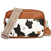 DIVCIDLC Small Crossbody Bag with Wide Guitar Strap Camera Purse Shoulder Handbag Satchel | Small, Wide Guitar Strap, Shoulder