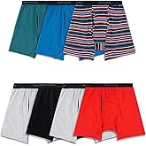 Fruit of the Loom Men's Cotton Stretch Boxer Briefs
