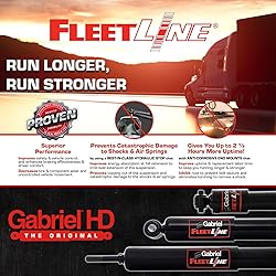 Gabriel 83002 Fleetline Heavy Duty Cab Shock