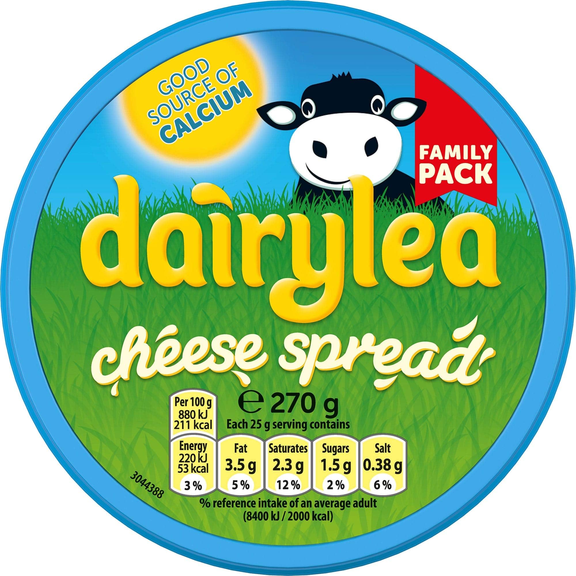Dairylea Soft Cheese Spread - 2x3x270g