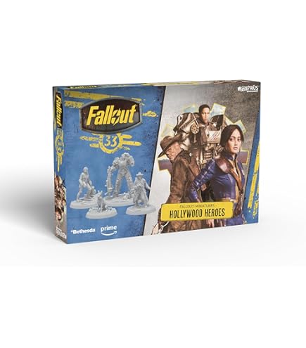 Figurines FALLOUT Movie Maniacs – Lucy, Maximus, The Ghoul & Vault Boy – McFarlane – Neuf