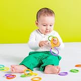 Bright Starts Lots of Links Rings Toys Stroller Carrier 24 Pcs BPA-Free 0 view 5