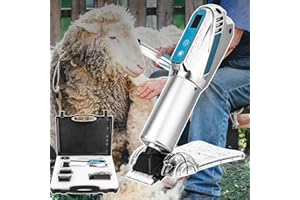 Electric Livestock Grooming Clippers,200w Sheep Shears Pet Electric Clipper for Heavy Duty Hair,Horses Cat Dog Sheep,Goat Far