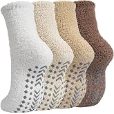 Fall Fuzzy Grip Socks Women,Slipper Socks Hospital Postpartum Essentials