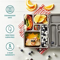 PlanetBox Rover Stainless Steel Bento Box Style