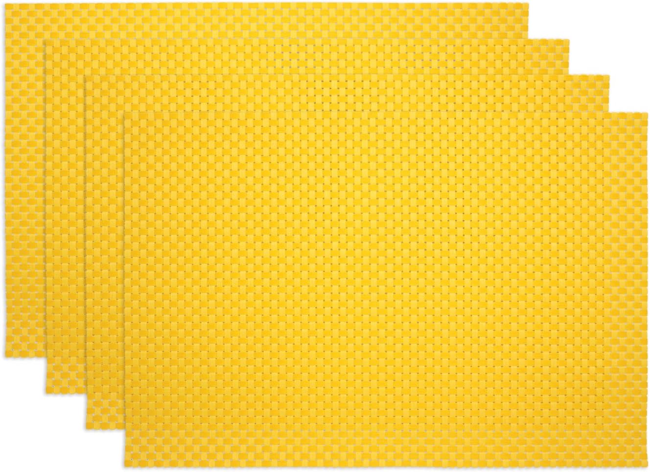 Best Placemats For Kitchen Table Yellow