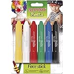 Alpino DL000014, Barritas de Maquillaje Fiesta, Estuche 6 Unidades