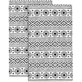 Wotinsi Hand Towels Set of 2 Aztec Hand Towels for Bathroom Soft Absorbent Decorative Hand Bath Towels Dish Towels for Kitchen Sports Gym Yoga Home Decor 14 x 28 in