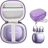 CaseSack Case for King Lucky i121 Clip on Earbuds Open Ear 5.4 Headphones (Purple)
