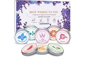 Shower Steamers Aromatherapy - sanyi Birthday Gifts for Women and Men Shower Bombs Stress Relief Self Care Gift for Mom Wife 