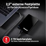 Intenso Memory Drive 4TB Portable External HDD USB 3.0 Case Black 2.5" view 2