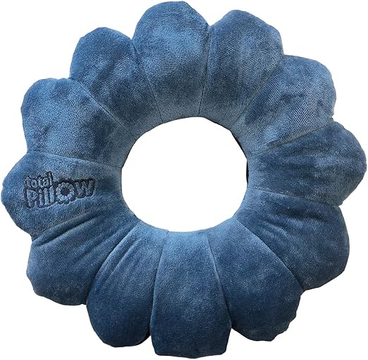 Amazon Com Total Pillow Travel Neck Head Lumbar Support Twist