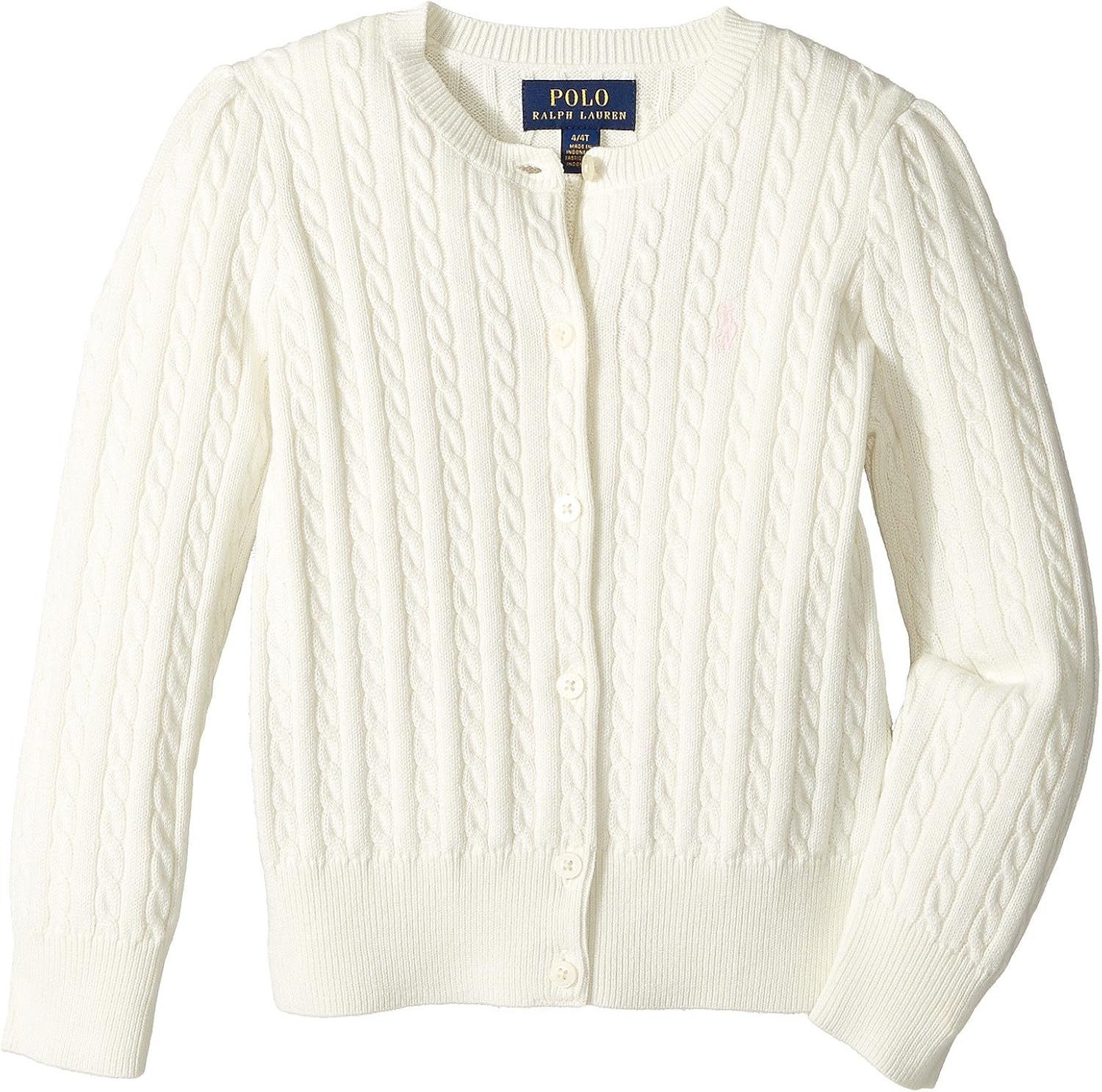 ralph lauren baby cable knit sweater