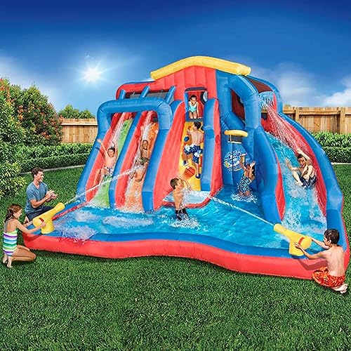 Banzai Inflatable Pool Slides Banzai Inflatable Backyard Water