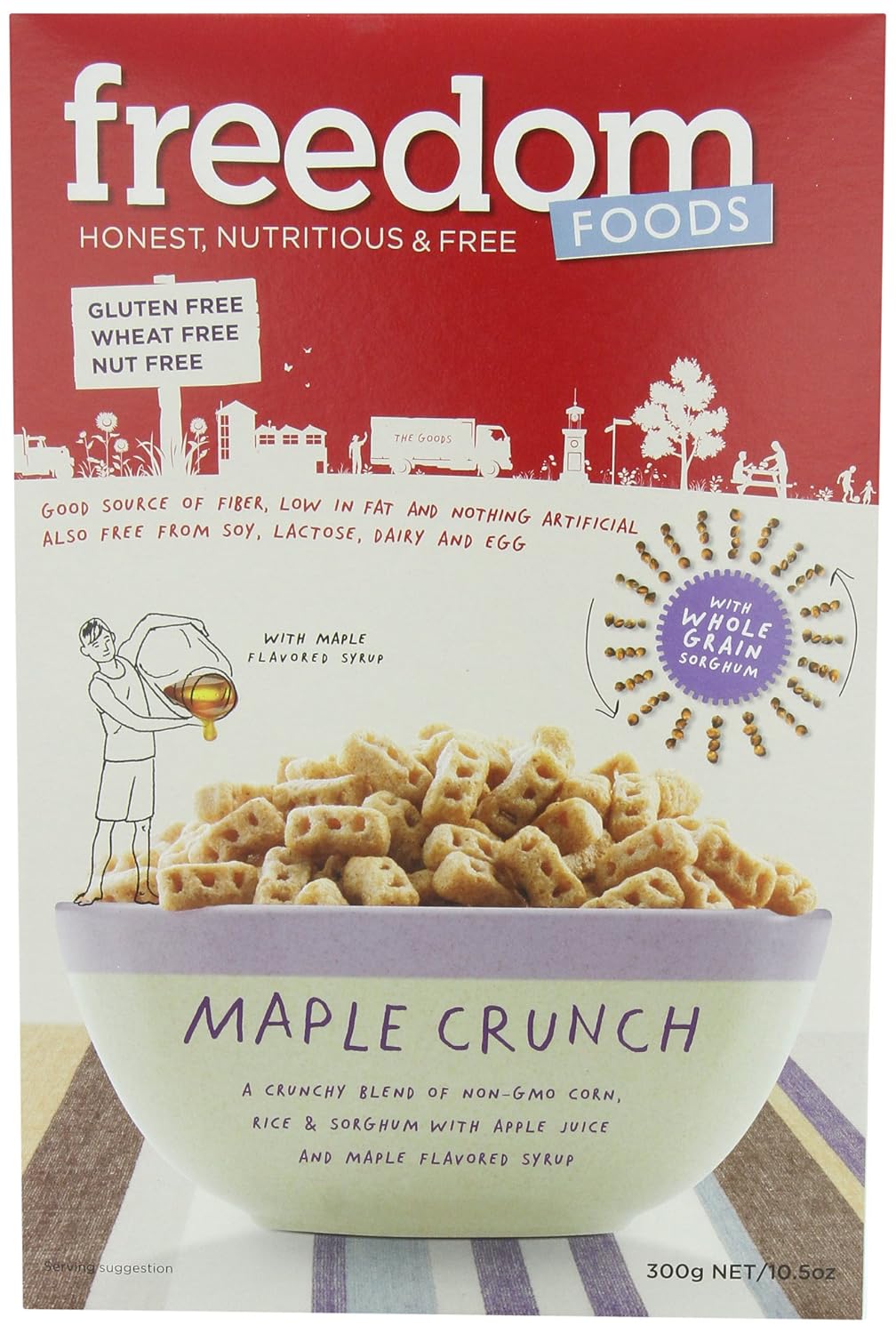 Freedom Foods Maple Crunch Breakfast Cereal Pack of 5