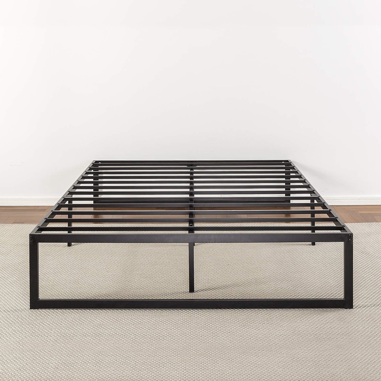 Zinus Abel 14 Inch Metal Platform Bed Frame / Mattress Foundation / No Box Spring Needed / Steel Slat Support / Easy Quick Lock Assembly,