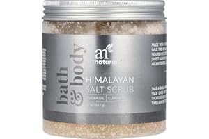 artnaturals Himalayan Body Scrub and Face Scrub - (20 Oz) - Deep Cellulite Cleansing Exfoliator with Sugar, Shea Butter, Exfoliating Himalayan - Natural Pink for Hand, Skin and Facial - Men and Women
