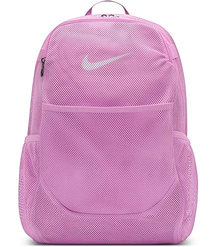 Nike Unisex Kids Heritage Crystal Backpack (25L) (Little Kid/Big Kid) Clear/Black/Black One Size