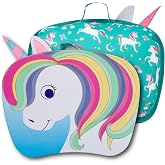 LAPGEAR Lap Pets Lap Desk &ndash; Unicorn, Fits 11.6&rdquo; Laptops | Smooth Writing Surface, Microbead Cushion, Carry Handle