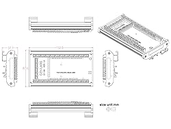 Electronics-Salon DIN Rail Mount Screw Terminal