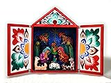 Retablo Box Diorama Nativity Scene Handcrafted