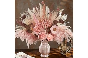 Serwalin Dried Pamapss Grass Retro Pink