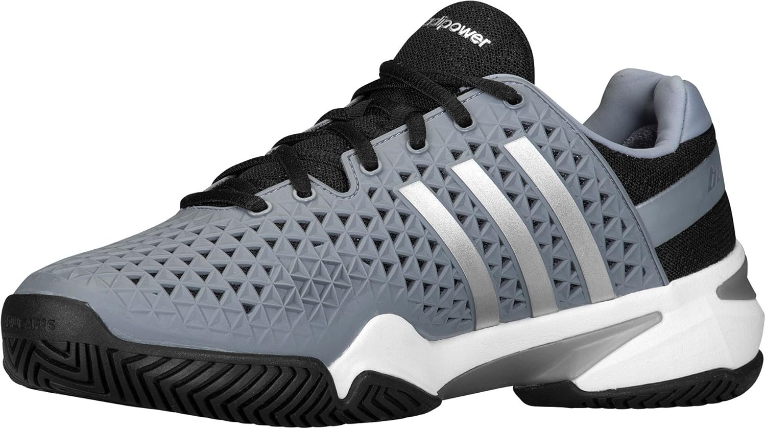 adidas barricade grey