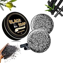 Gray Hair Reverse Bar Soap，Natural Black Soap for Gray Hair