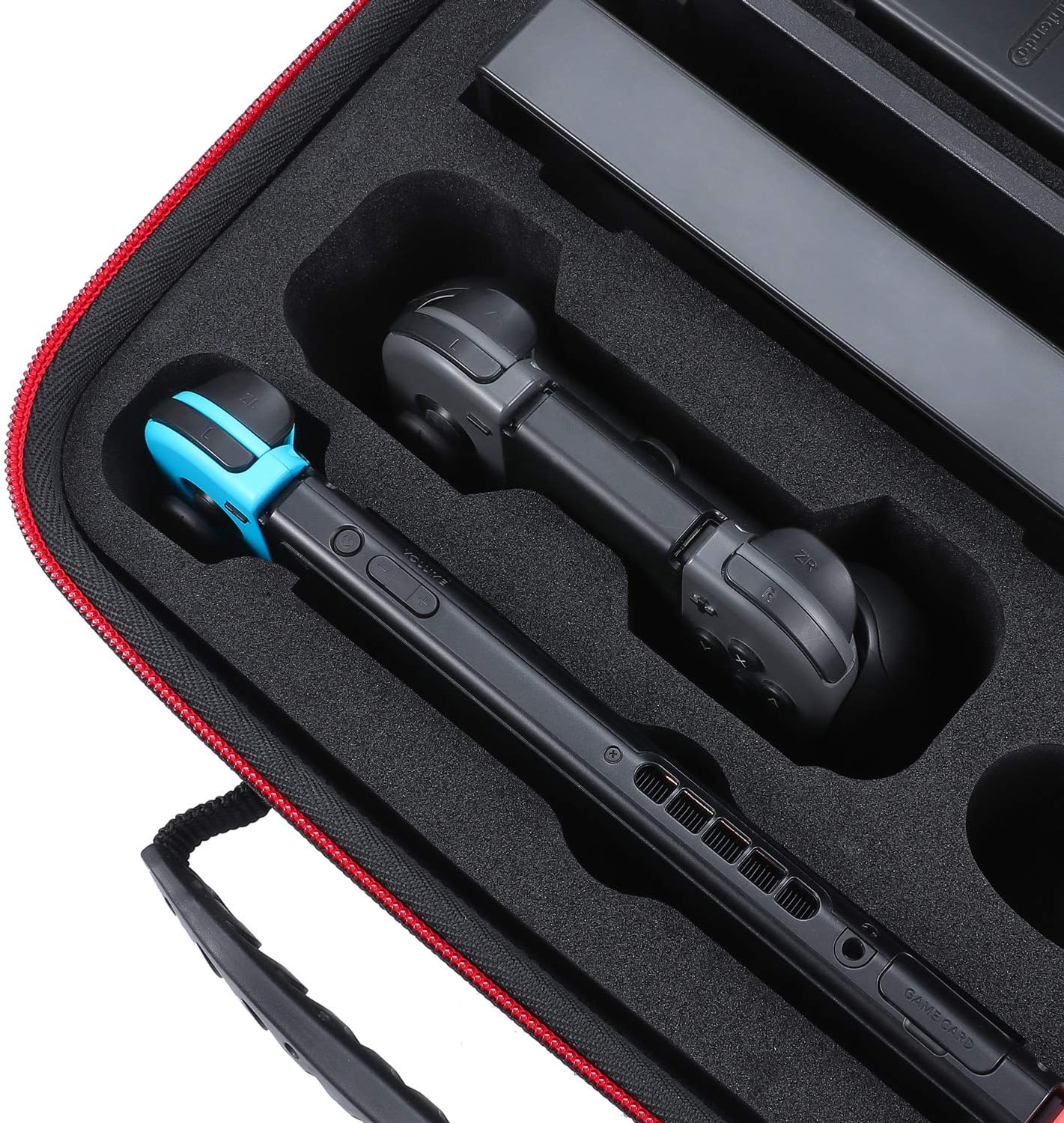 Zadii Hard Carrying Case Compatible with Nintendo Switch, Travel Case fit Switch Pro Controller: Toys & Games