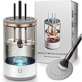 Nebula-x Automatic Makeup Brush Cleaner machine (Portable Compact Design, Multi-function Brush Cleaner Deep Cleaning for All 