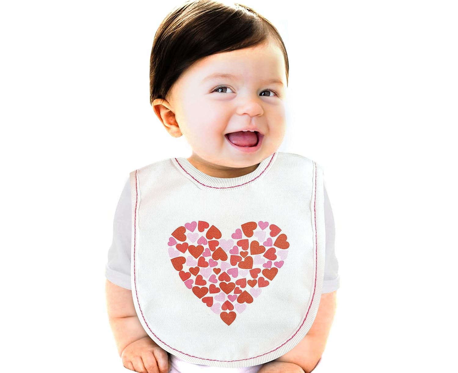 Bibs & Burp Cloth Sets Baby Unisex 5Pack Extra Large Baby Bibs for