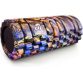 321 Strong Foam Roller - Medium Density Deep Tissue Massager for Muscle Massage and Myofascial Trigger Point Release, with 4K eBook
