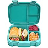 Bentgo Fresh – Leak-Proof, Versatile 4-Compartment Bento-Style Lunch Box with Removable Divider, Portion-Controlled Meals for