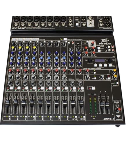 Amazon.com: Peavey Unity DR16 16-Channel Digital Mixer, Black (DR