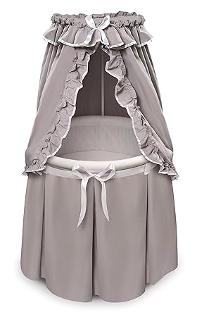 round baby bassinet crib