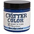 Warren London Critter Color Temporary Pet Fur Coloring Easy to Use- 7 Colors- Made in USA- Blue